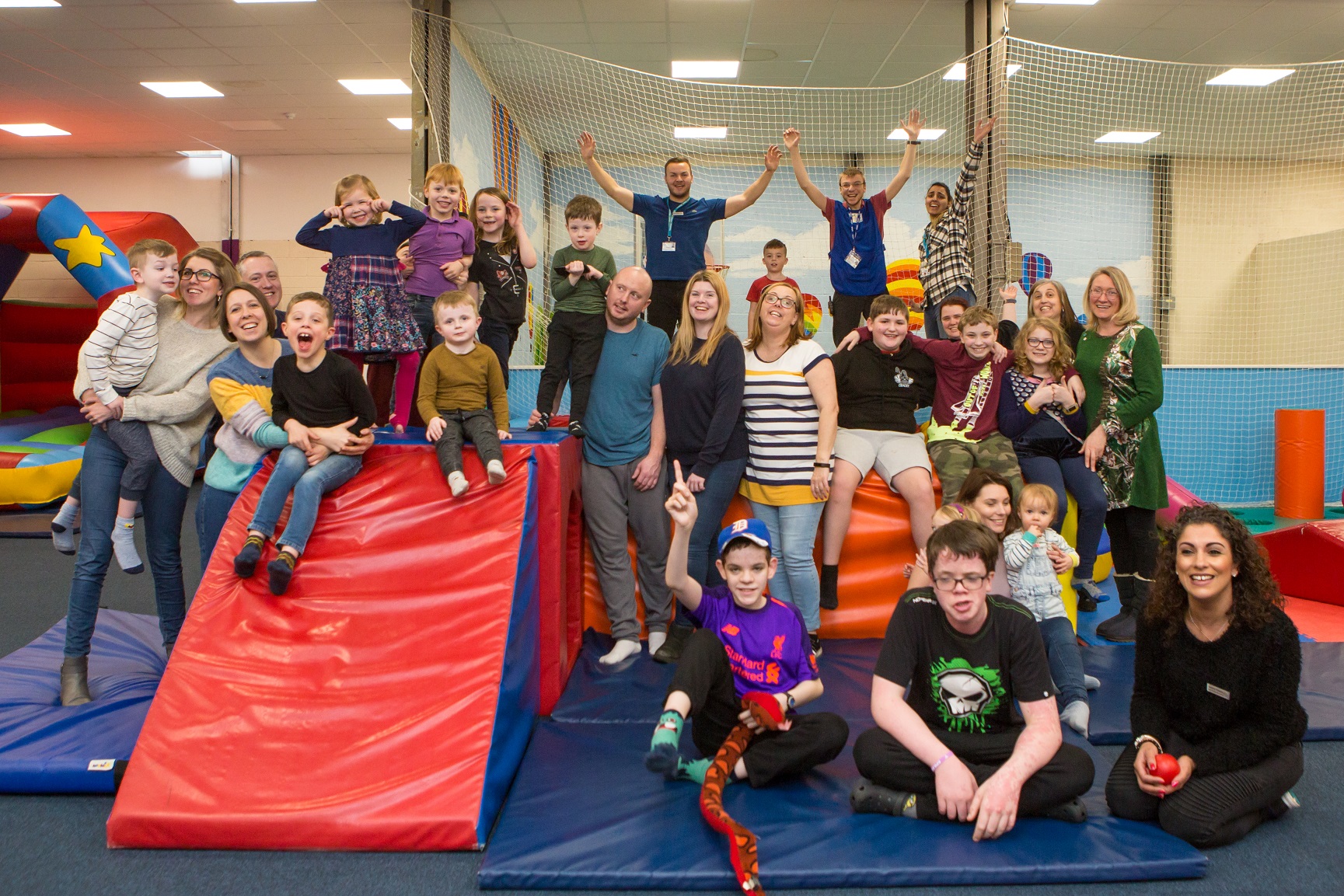 Group image of young people and adults